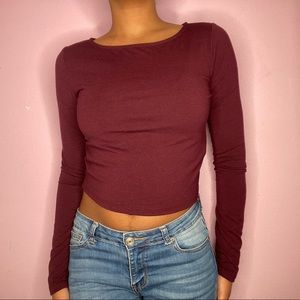 Mulberry Long Sleeve Tee
